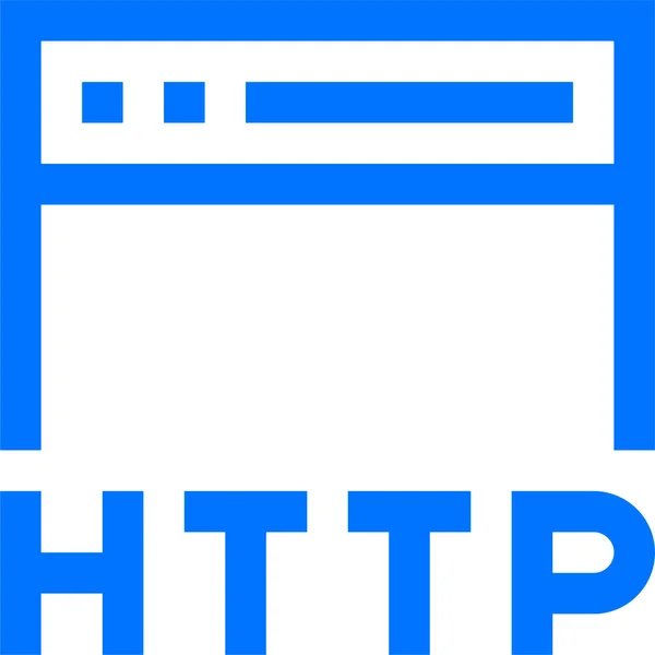 Иконка Браузера Http Категории Интернет Безопасность — стоковый вектор