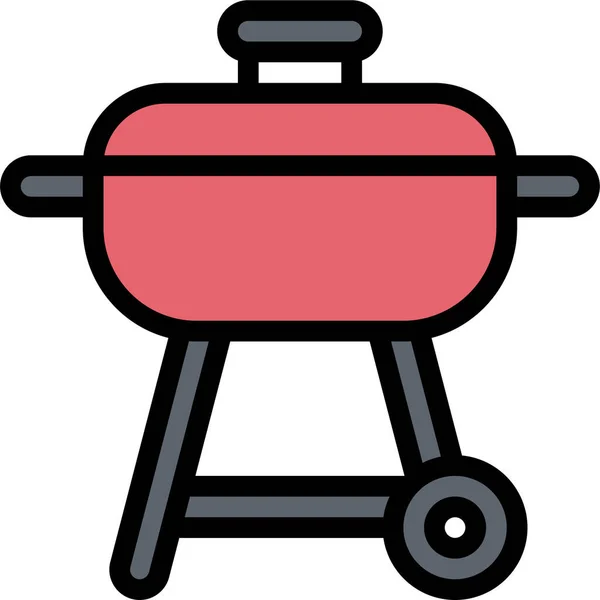 Barbecue Barbecue Grill Bbq Icon Summer Category — Stock Vector