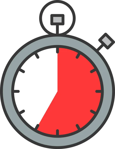 Reloj Cronómetro Tiempo Icono — Archivo Imágenes Vectoriales