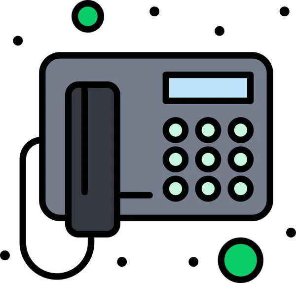 Samtalskommunikationstelefon — Stock vektor