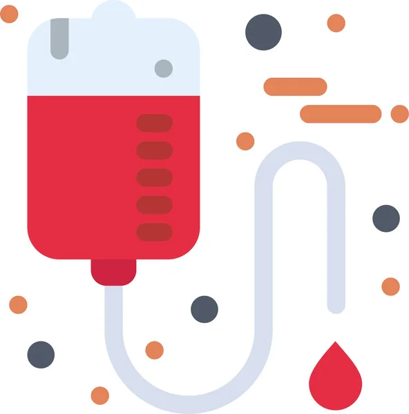 Значок Догляду Кров Мішок — стоковий вектор