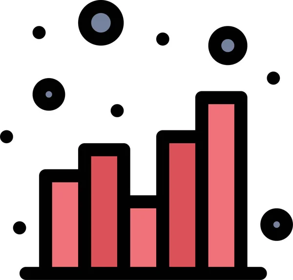 Analytics Chart Seo Icon — Stock Vector