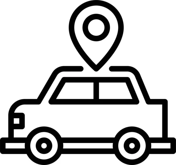 Car Transportation Placeholder Icon — Stock Vector