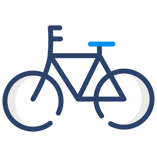 Travel Bycycle Cycle Icon — 스톡 벡터