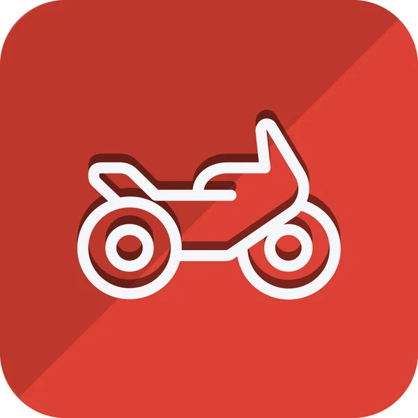 Coche Coche Icono Servicio Estilo Del Esquema — Vector de stock