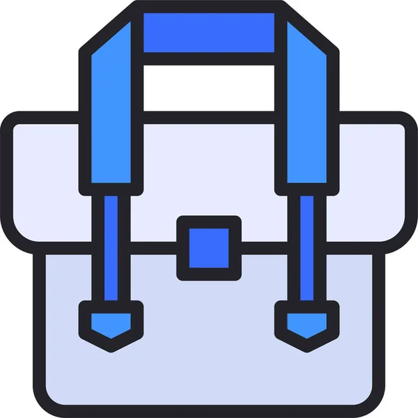 Briefcase Suitcase Portfolio Icon — Stock Vector