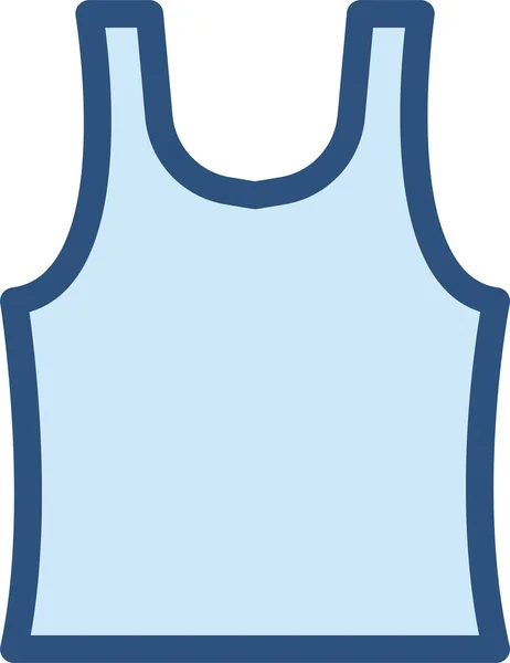Значок Сукні Одягу Заповненому Стилі — стоковий вектор