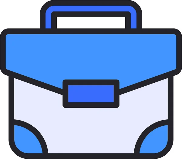 Maletín Bolsa Icono Negocio — Vector de stock