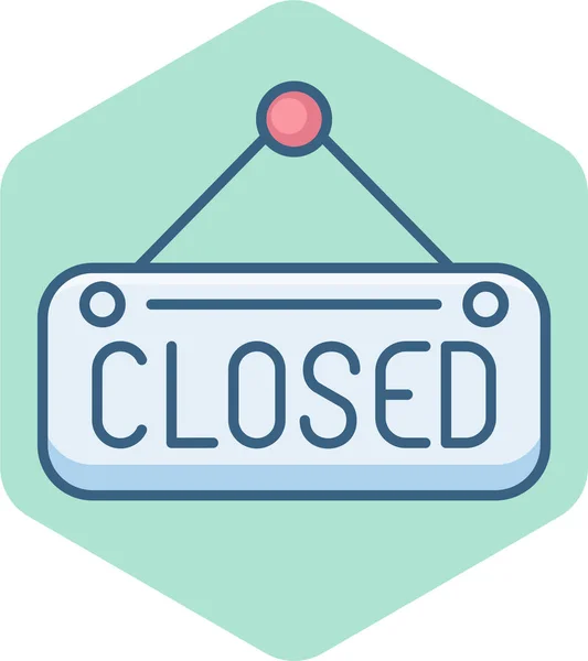 Closed Sign Stock Illustrations – 103,480 Closed Sign Stock