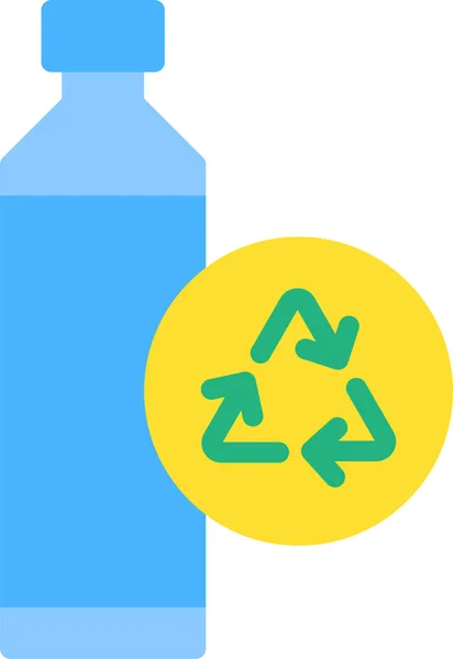 环保回收饮品图标 — 图库矢量图片