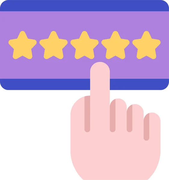 Finger Gesture Hand Icon — Stock Vector