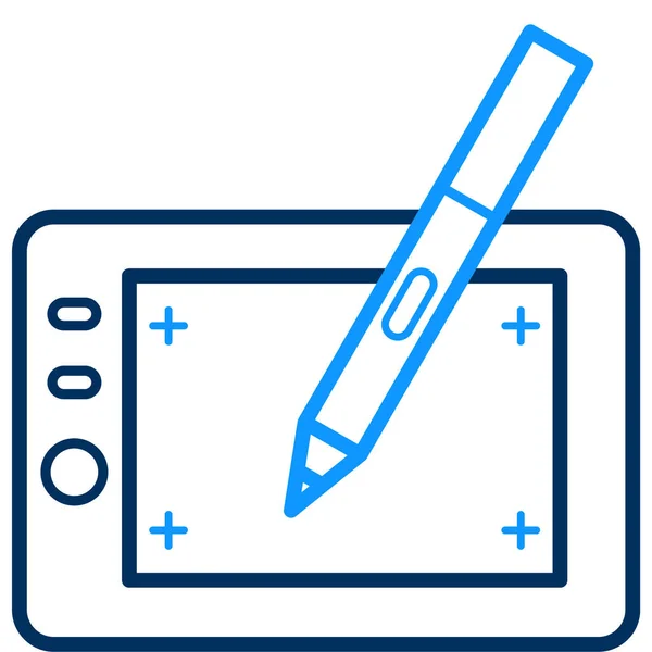 Editar Icono Nota Escritura Estilo Esquema — Archivo Imágenes Vectoriales