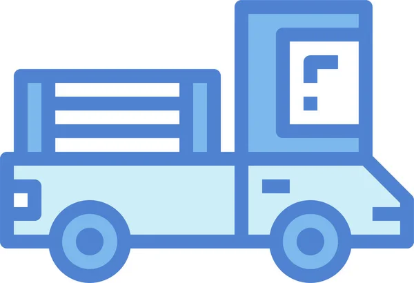 Icono Camioneta Pickup — Vector de stock