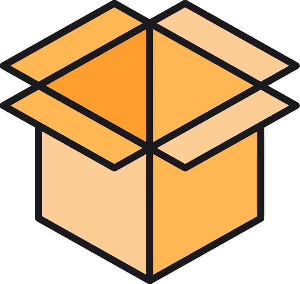 Ikona Logistyki Commerce Box — Wektor stockowy