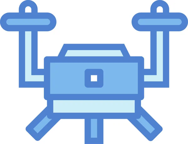 Pictogram Voor Dronetechniek — Stockvector