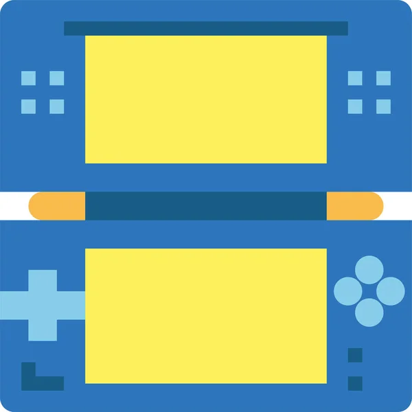 Spel Gamepad Spelikon Spel Spel Kategori — Stock vektor