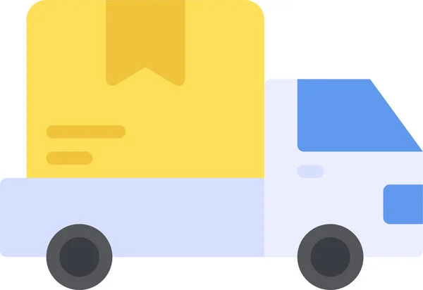 Vrachtwagentransport Icoon — Stockvector