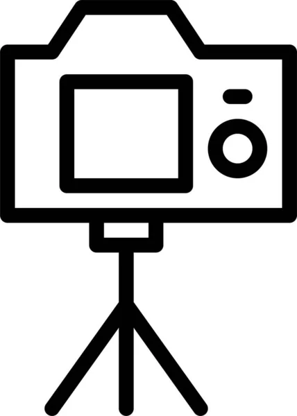 Іконка Фотоапарата Категорії Фотографії — стоковий вектор