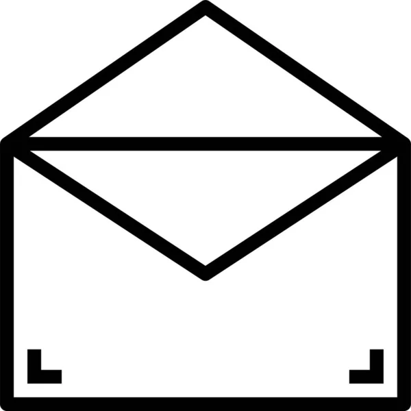 Иконка Почтового Ящика Категории Электронные Устройства Приборы — стоковый вектор