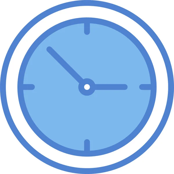 Reloj Fecha Hora Icono — Archivo Imágenes Vectoriales