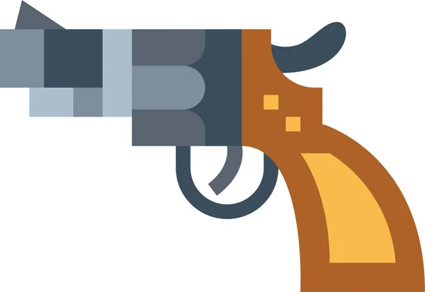 Icona Della Pistola Cappuccio Dell Esercito Nella Categoria Guerra Militare — Vettoriale Stock