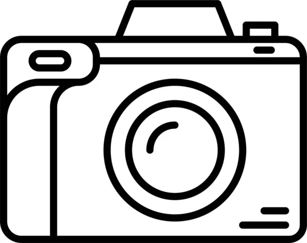 Иконка Фотокамеры Категории Арт Дизайн — стоковый вектор