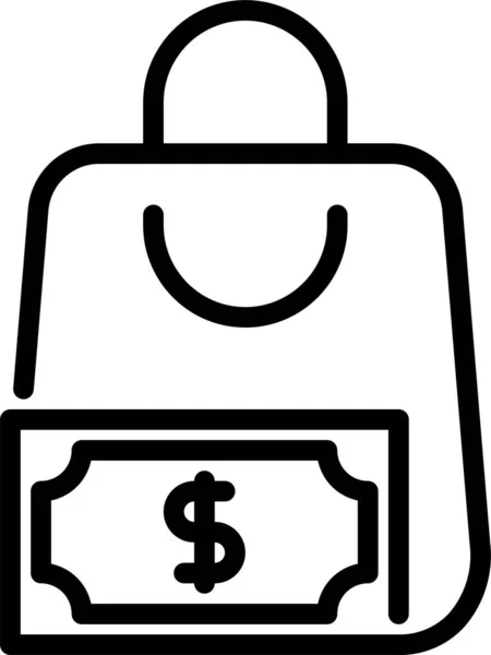 Ecommerce Commerce Shopping Icon — Stock Vector