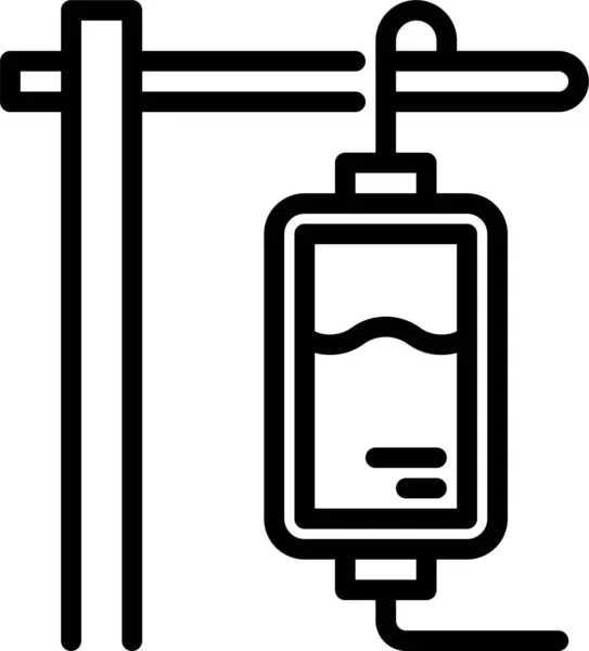 Ikone Für Blutinfusionen — Stockvektor