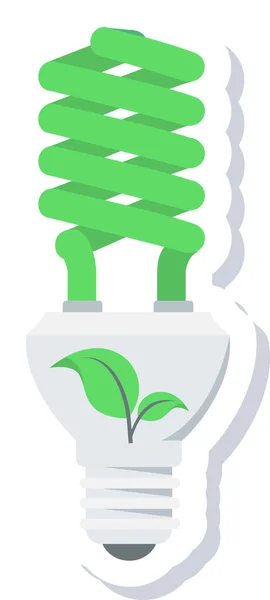 Energy Renewable Battery Icon Flat Style — 图库矢量图片