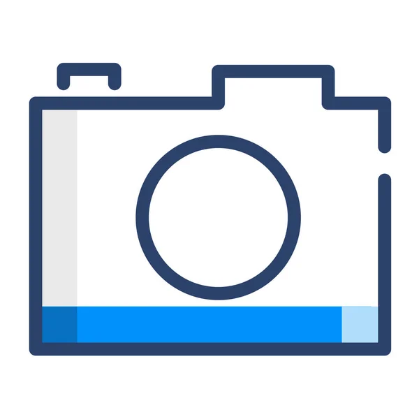 Camera Gallery Image Icon Tourism Hotels Hospitality Category — 图库矢量图片