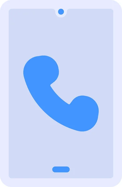 Icône Appel Téléphone Smartphone — Image vectorielle
