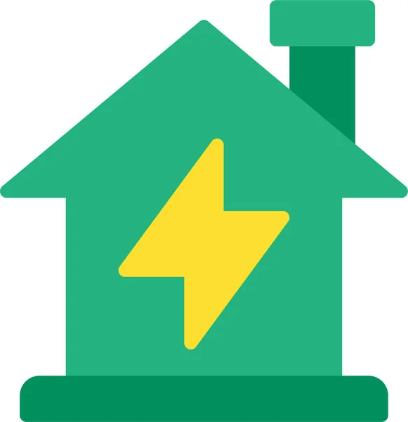 Ikone Der Elektrischen Energie — Stockvektor