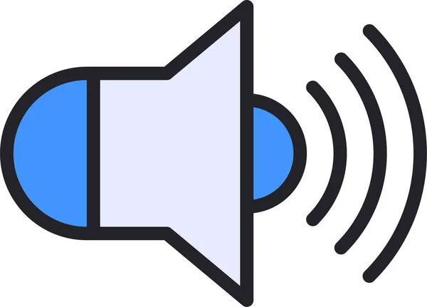 Audio Interface Geluid Pictogram — Stockvector