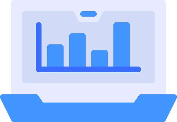 Ikona Grafu Statistiky — Stockový vektor