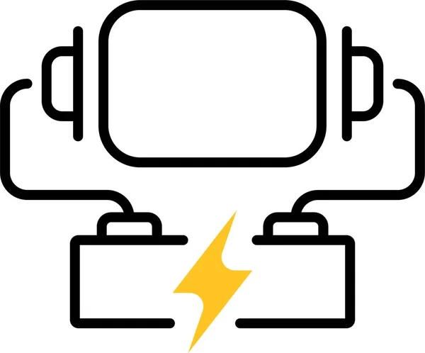 Электрический Аккумулятор — стоковый вектор