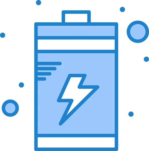 Icono Del Dispositivo Carga Batería Estilo Contorno Lleno — Archivo Imágenes Vectoriales