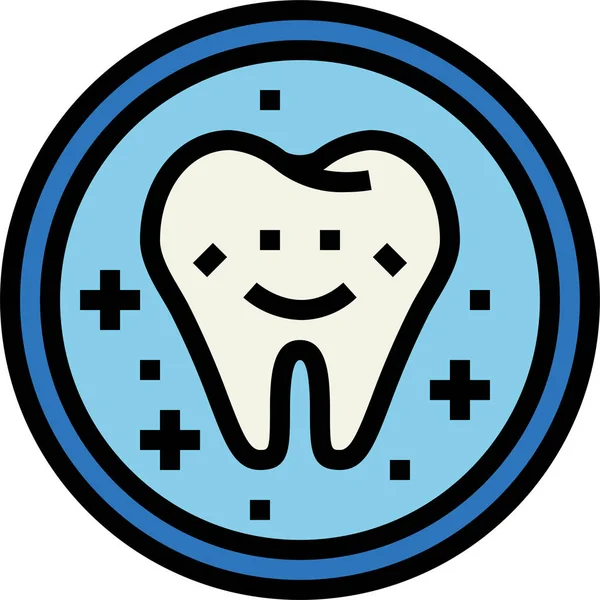 Dentiste Dentiste Icône Santé Dans Les Hôpitaux Catégorie Soins Santé — Image vectorielle