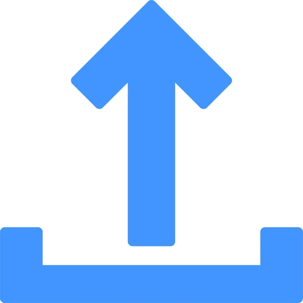 Arrow Data Interface Icon — Stock Vector