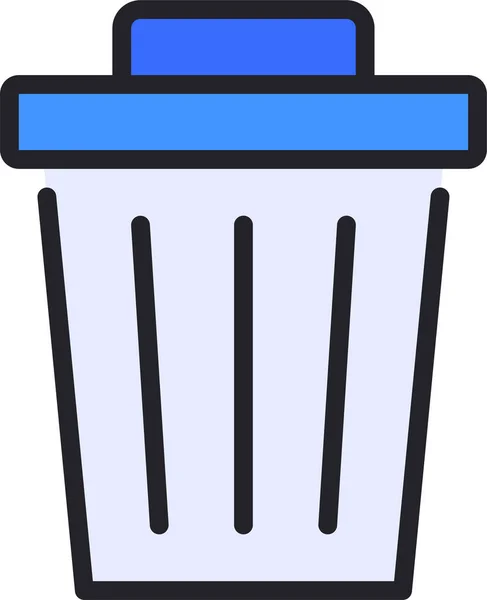 Bin Puede Eliminar Icono — Vector de stock