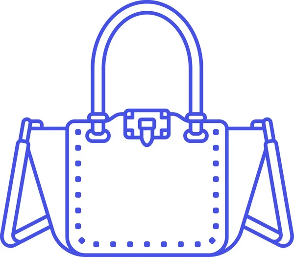 Accessoires Taschen Kleidung Symbol Der Kategorie Kleidung Accessoires — Stockvektor