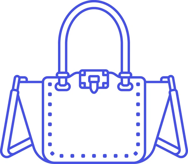 Accesorios Bolsas Icono Ropa Categoría Accesorios Ropa — Vector de stock