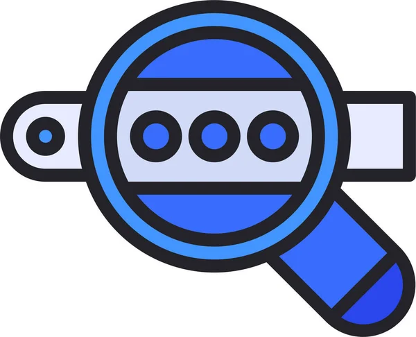 Engine Seo Search Icon — Stock Vector