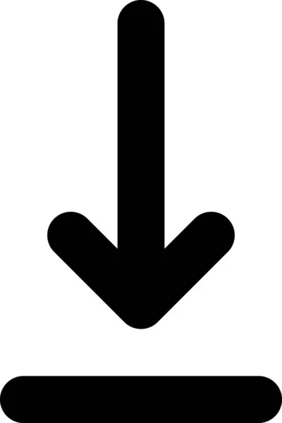 矢印カテゴリーの矢印シェブロン方向アイコン — ストックベクタ
