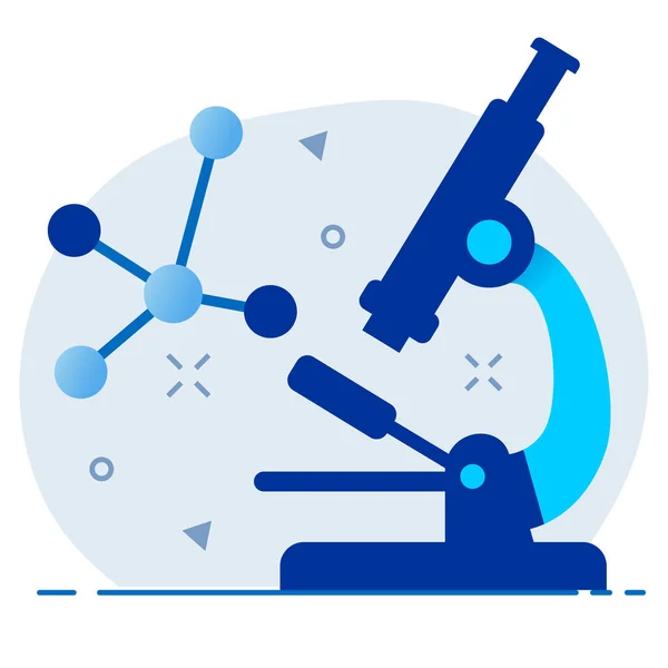 Ícone Laboratório Experimentos Biologia Categoria Hospitais Saúde —  Vetores de Stock