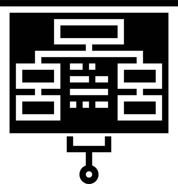 Analiz Planı Simgesi Somut Biçimdedir — Stok Vektör