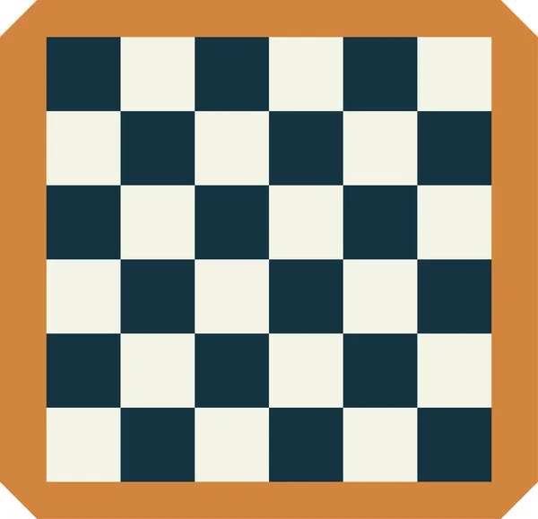 Checkerboard Satranç Stratejisi Simgesi — Stok Vektör