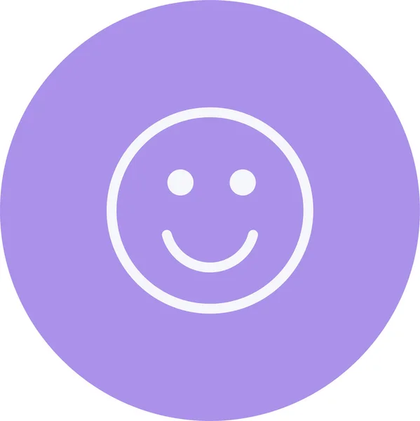 Εικονίδιο Έκφρασης Συναισθημάτων Emoticons Στυλ Περίγραμμα — Διανυσματικό Αρχείο