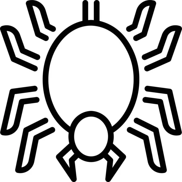 Insect Spider Animal Icon — Stock Vector