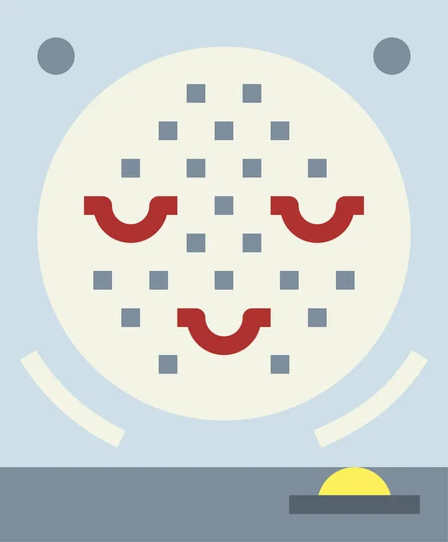 娱乐游戏Pachinko图标为扁平风格 — 图库矢量图片
