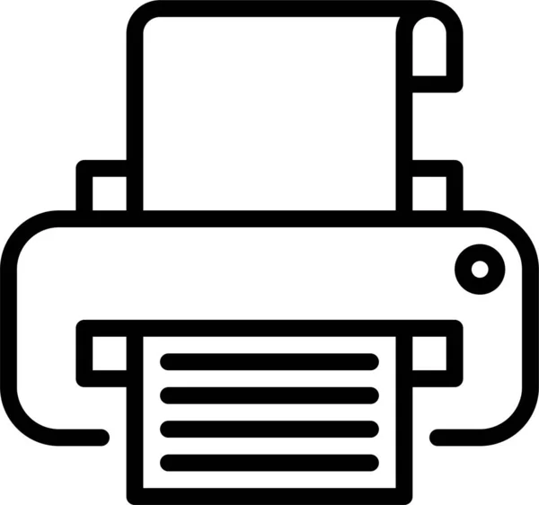 Gerät Elektronik Ausgabe Symbol — Stockvektor